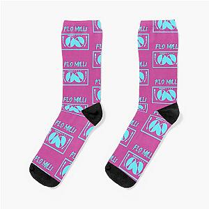 Flo Milli Shit Design Socks