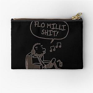 FLO MILLI SHIT! meme  Zipper Pouch