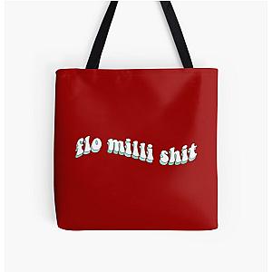 FLO MILLI SH!T All Over Print Tote Bag