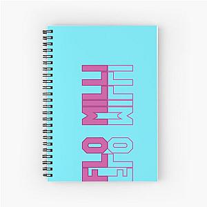 Rap Girl Flo Milli Shit Design Spiral Notebook