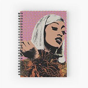 Flo Milli style pop art Spiral Notebook