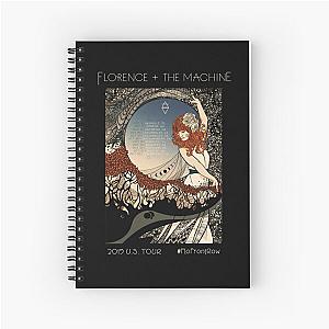 Florence US Tour 2015 Spiral Notebook