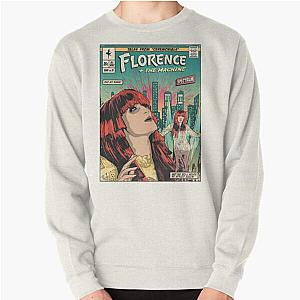 Florence Welch Cartoon  Pullover Sweatshirt