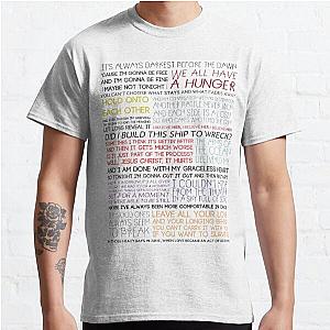 Florence and the Machine lyric typography Classic T-Shirt