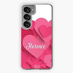 Love Romantic gift Birthday name girlfriend Florence Samsung Galaxy Soft Case