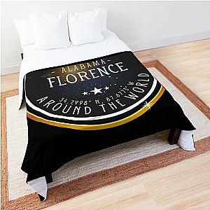 Florence City Alabama Souvenir | Florence Coordinates Comforter