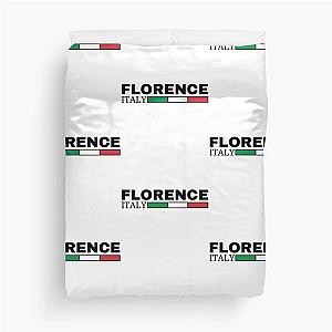 Florence Italian Flag Duvet Cover