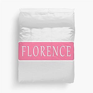 Florence Girls Name Duvet Cover