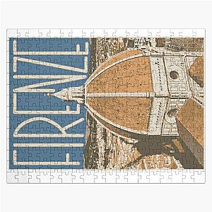 Florence Vintage Postcard Jigsaw Puzzle
