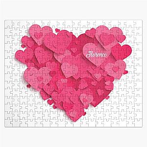 Love Romantic gift Birthday name girlfriend Florence Jigsaw Puzzle