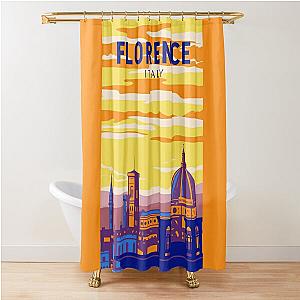 Florence Italy Travel Art Vintage Shower Curtain