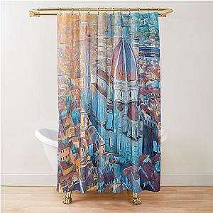 Florence streets Shower Curtain