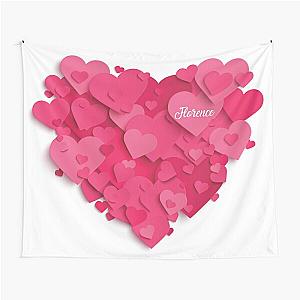 Love Romantic gift Birthday name girlfriend Florence Tapestry