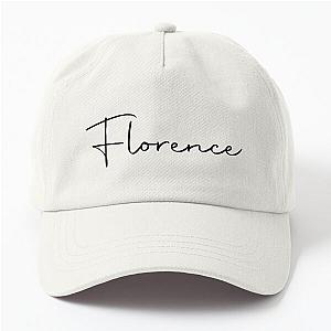 Florence Cursive Name Label Dad Hat
