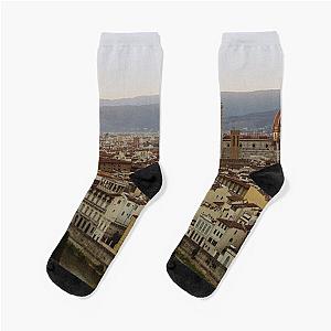 Italy Florence city sunset Duomo   Socks