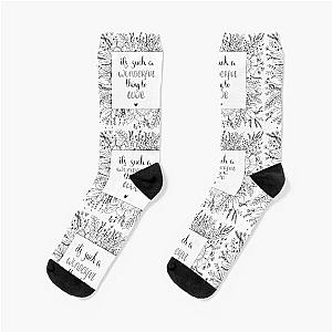 It's such a wonderful thing to love Florence + Machine Patricia Socks