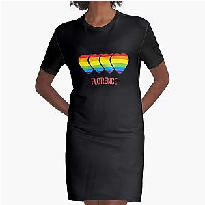 Florence Pride Graphic T-Shirt Dress