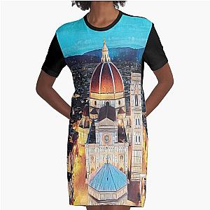 Florence streets Graphic T-Shirt Dress