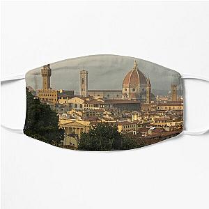 Hot Summer Afternoon in Florence Italy Flat Mask