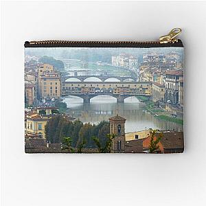 Ponte Vecchio, River Arno, Florence Zipper Pouch
