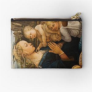 Florence - Madonna and Child with angels- Filippo Lippi Zipper Pouch