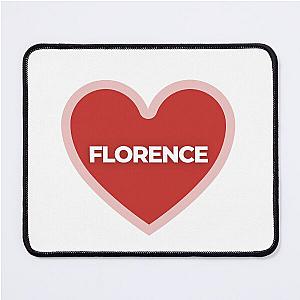I Heart Florence Mouse Pad