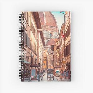 Florence Cityscape Spiral Notebook