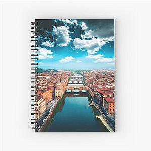 ponte vecchio in florence Spiral Notebook