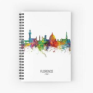 Florence Italy Skyline Spiral Notebook