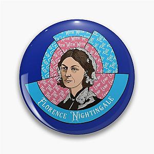 Florence Nightingale Nursing Pie Chart Pioneer Pin