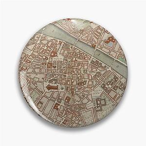 Vintage Florence Italy Map (1755) Pin