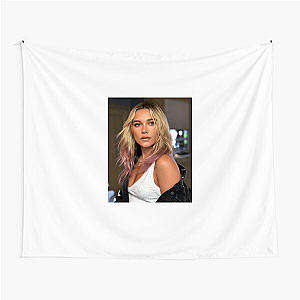 Florence Pugh Lights Camera Action Florence Florence Pugh Tapestries