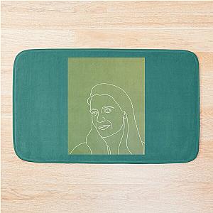 Florence Welch Line Art Bath Mat
