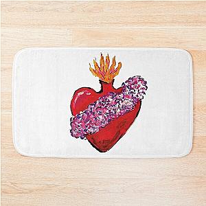 Florence Welch Useless Magic Heart Art Bath Mat