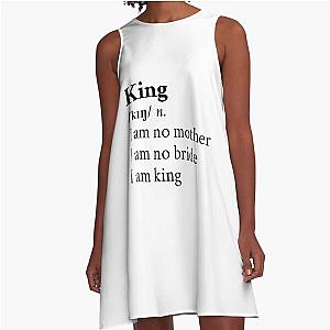 Florence Welch and The Machine Aesthetic Indie Motivational A-Line Dress