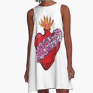 Florence Welch Useless Magic Heart A-Line Dress