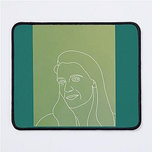 Florence Welch Line Art Mouse Pad