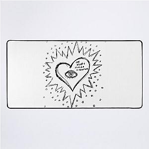 Florence Welch The Heart Is Hard To Translate Art Doodle Desk Mat