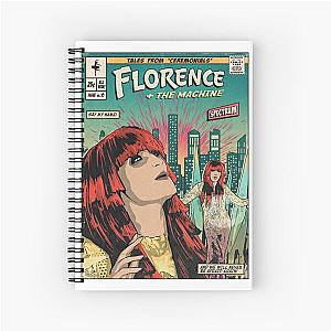 Florence Welch Spiral Notebook
