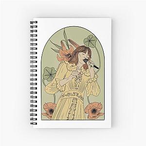 Florence Welch Florence & The Machine Art Spiral Notebook