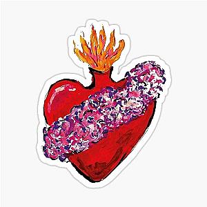 Florence Welch Useless Magic Heartblast Art Doodle Sticker
