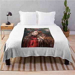 Florence Welch Dance Throw Blanket
