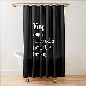 Florence + The Machine Aesthetic Indie Rock Motivational Black Shower Curtain