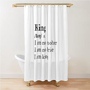 Florence and the Machine Aesthetic Indie Rock Motivational Quote Shower Curtain