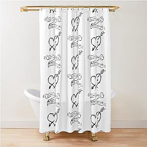 Florence Welch South London Forever Art Doodle Shower Curtain