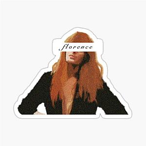 Florence Welch Portrait Sticker