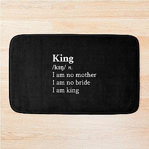Florence Welch and The Machine Aesthetic Rock Motivational Black Bath Mat