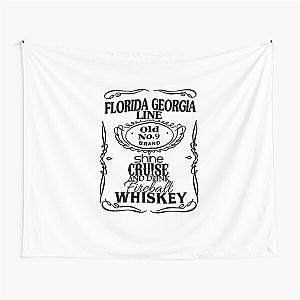 Design Premium Logo Music Florida Georgia Line - cakil Edition musik country Amerika Tapestry