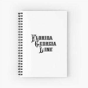 logo florida georgia line Spiral Notebook