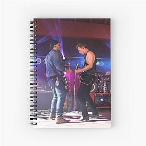 Brian Kelley and Tyler Hubbard - Florida Georgia Line - Photograph Spiral Notebook